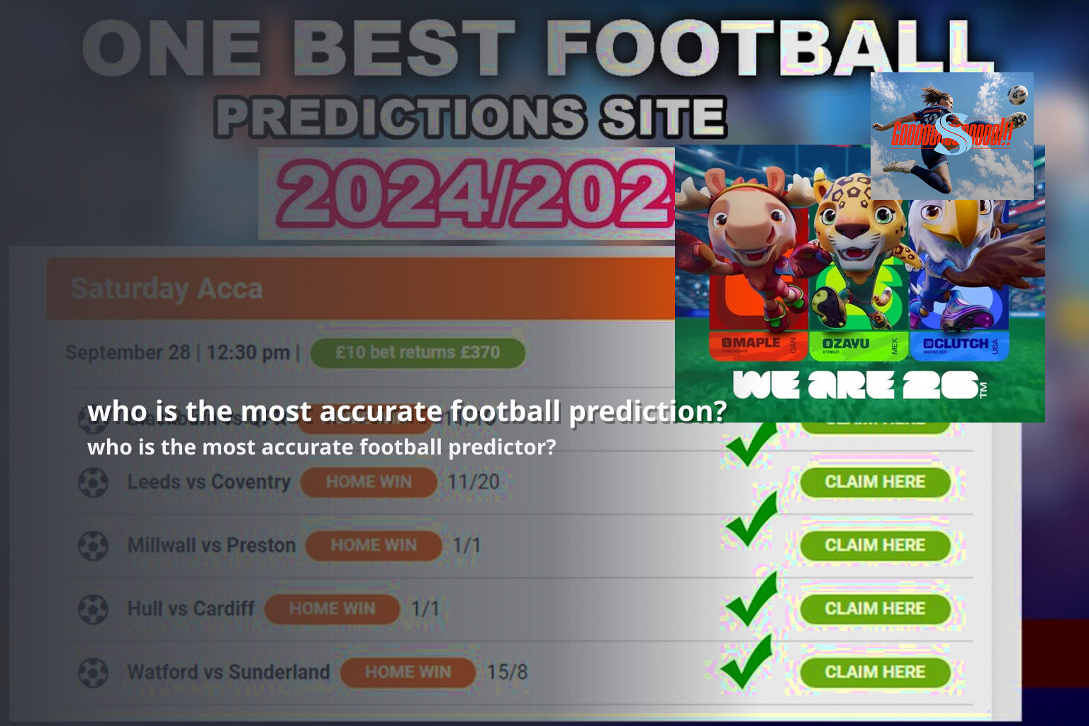 who is the most accurate football prediction? - sportsbook