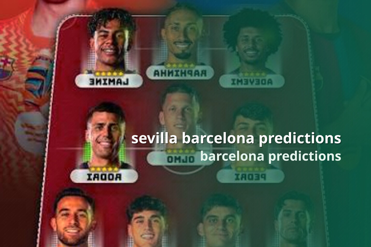 sevilla barcelona predictions - sportsbook