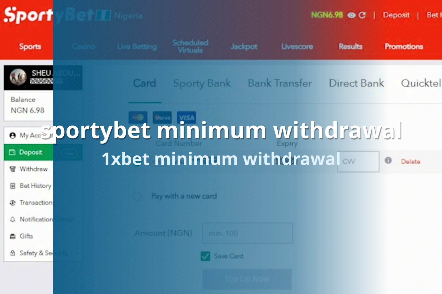 sportybet minimum withdrawal - gaming_brand