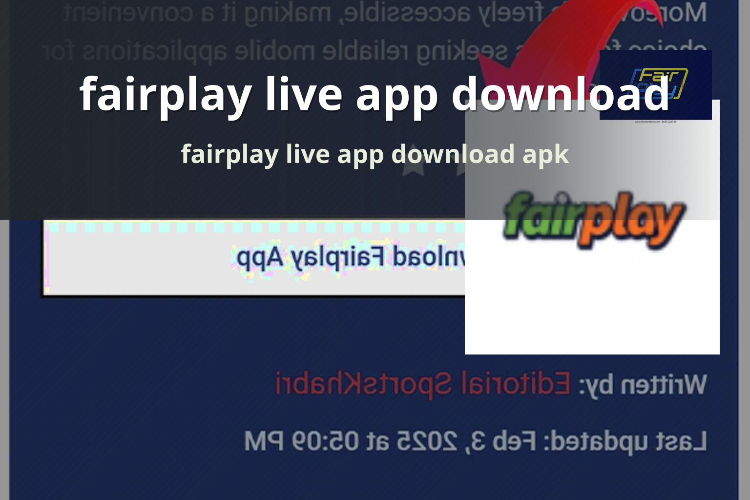 fairplay live app download fairplay live app download apk