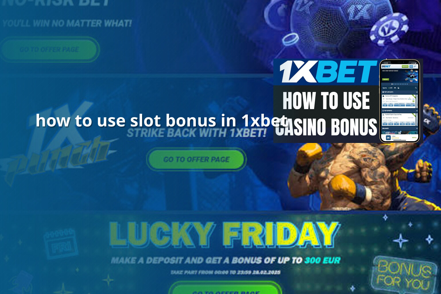 how to use slot bonus in 1xbet - gaming_brand