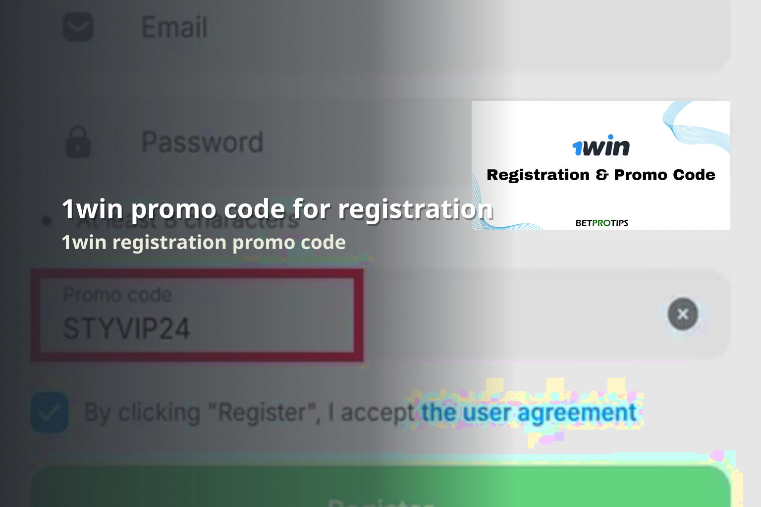1win promo code for registration 1win registration promo code