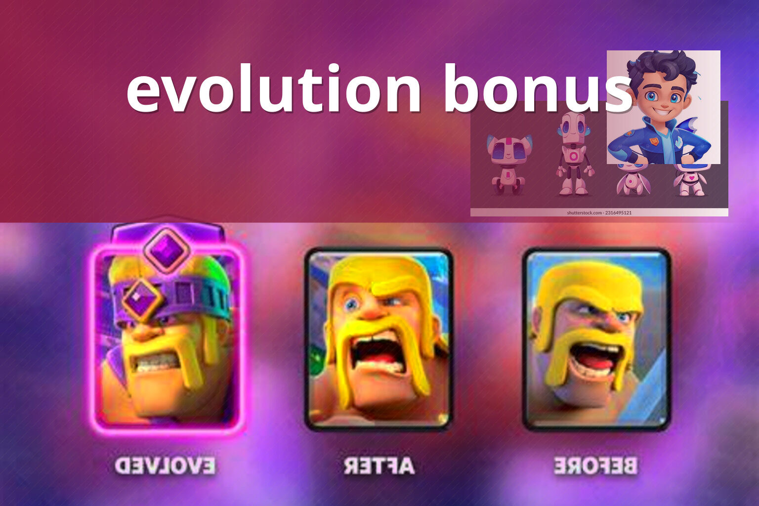 evolution bonus - gaming_brand