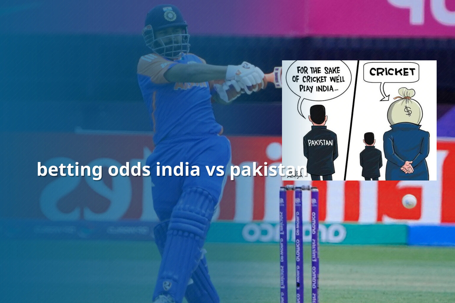betting odds india vs pakistan - การพนัน