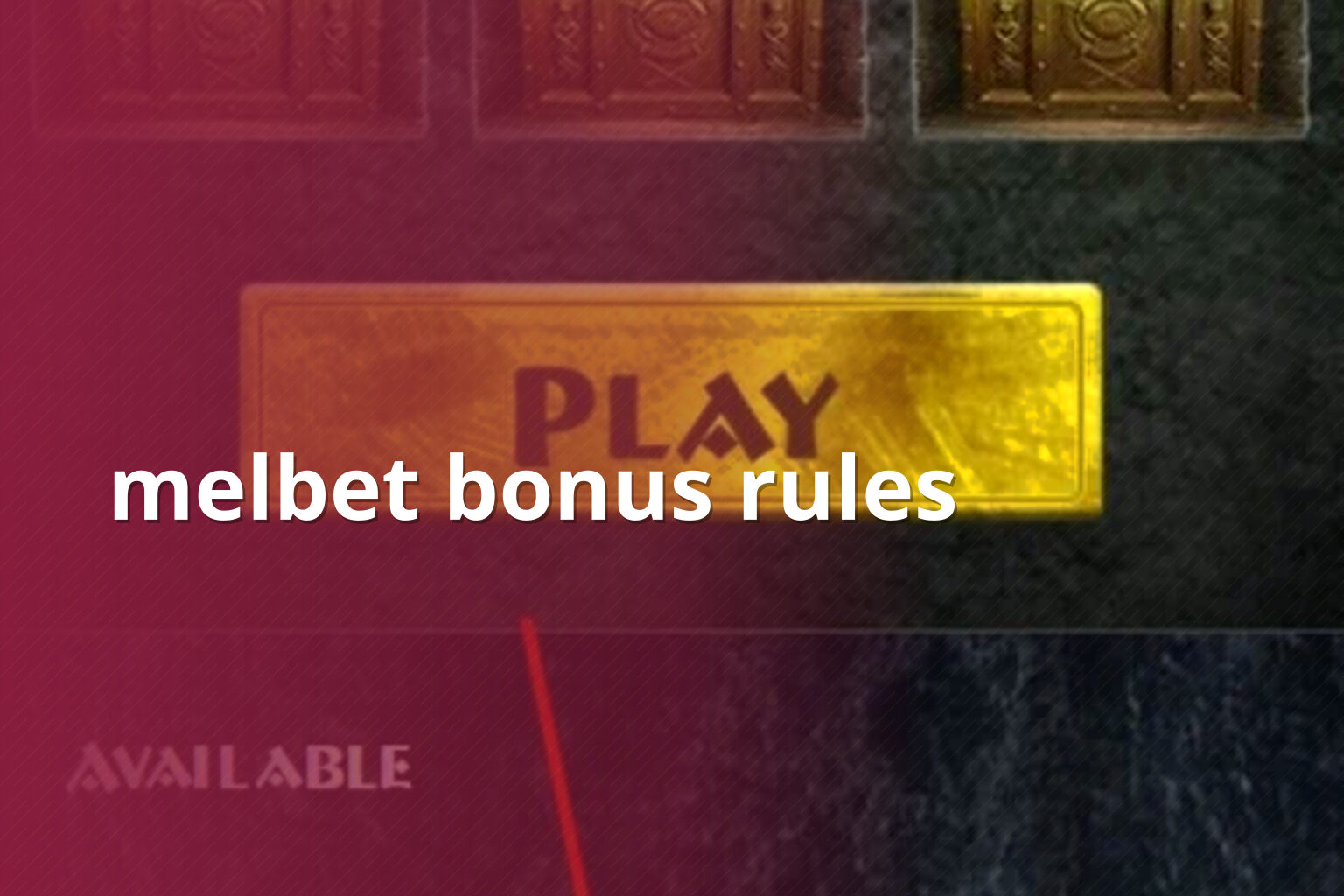 melbet bonus rules - gaming_brand