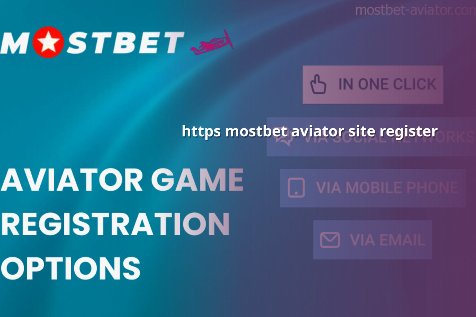 https mostbet aviator site register - gaming_brand