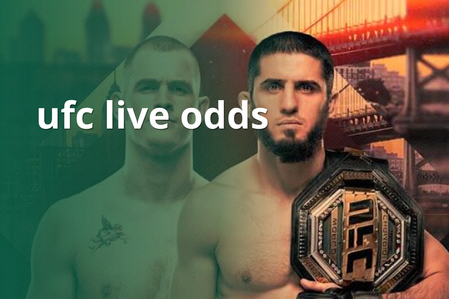 ufc live odds - sportsbook