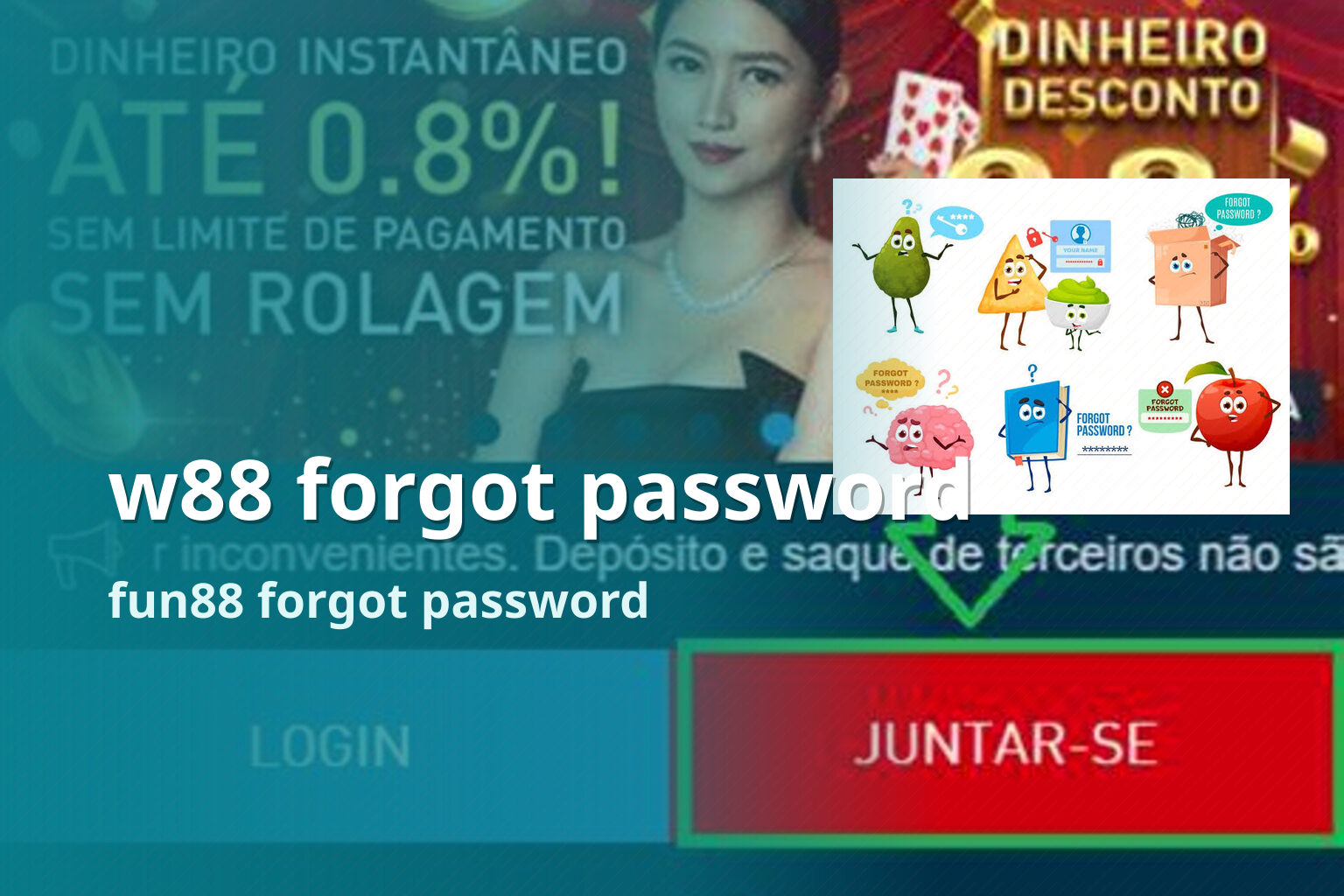 w88 forgot password - gaming_brand