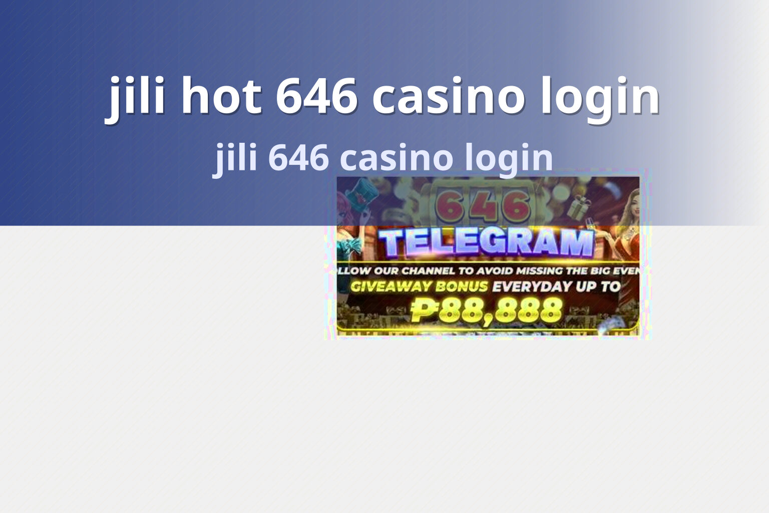 jili hot 646 casino login jili 646 casino login