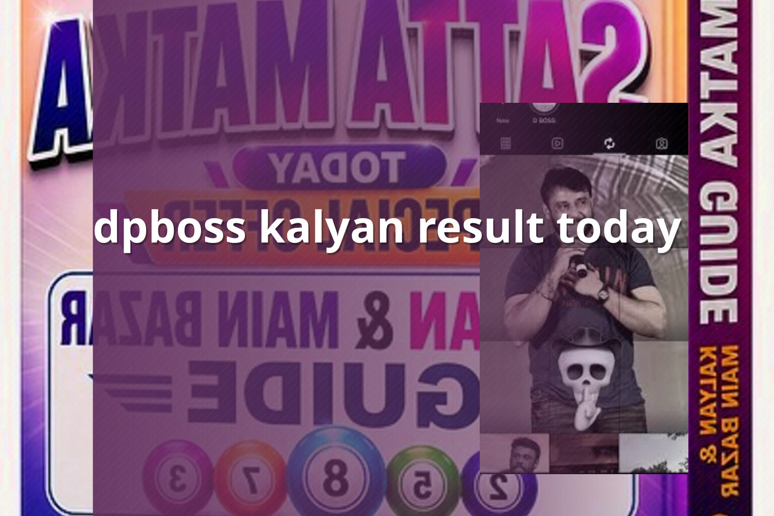 dpboss kalyan result today - matka_satta