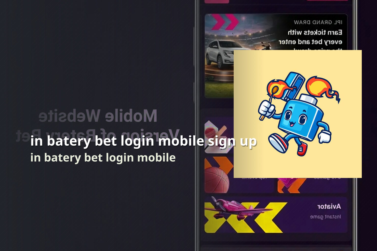 in batery bet login mobile sign up - gaming_brand