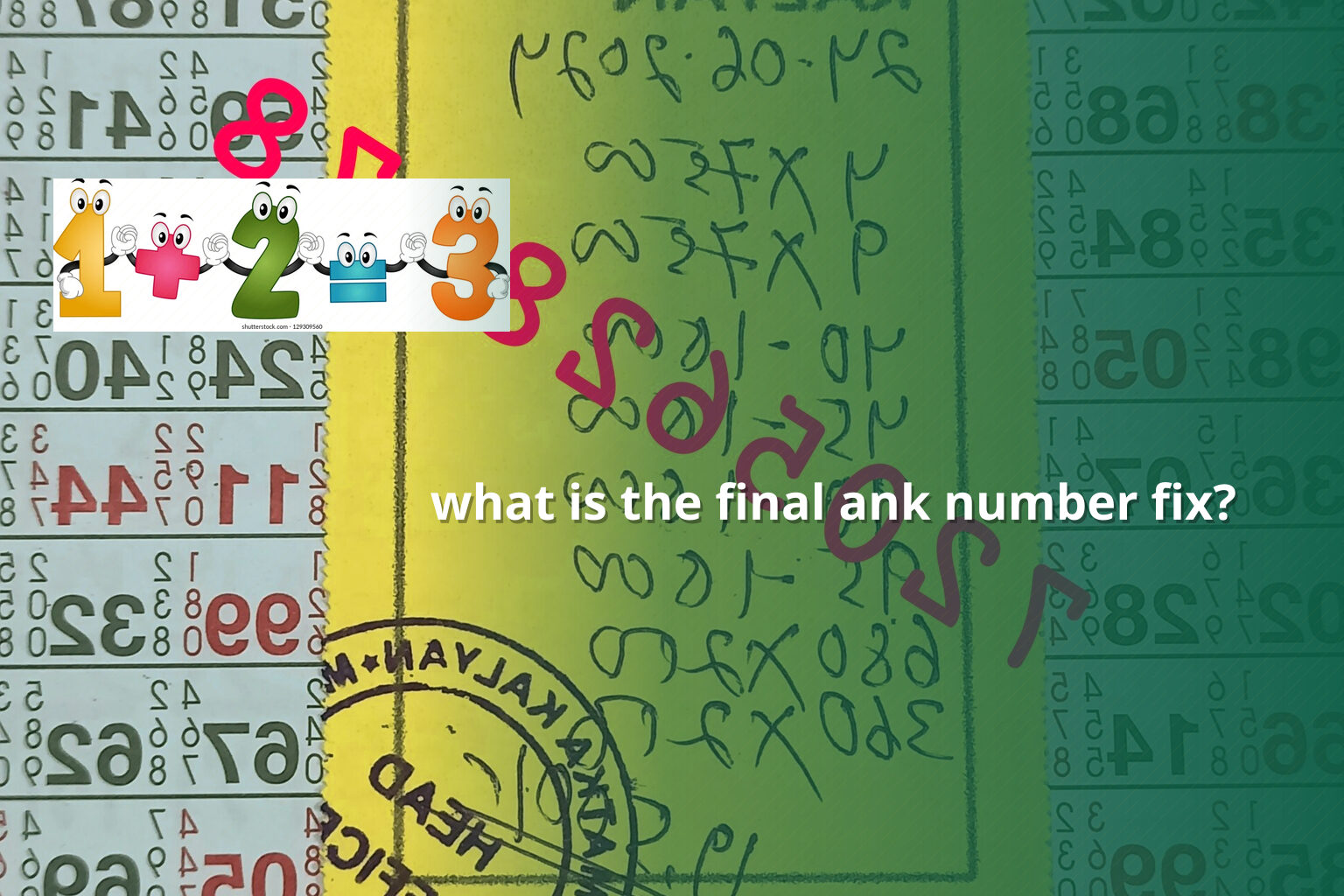 what is the final ank number fix? - online_gaming