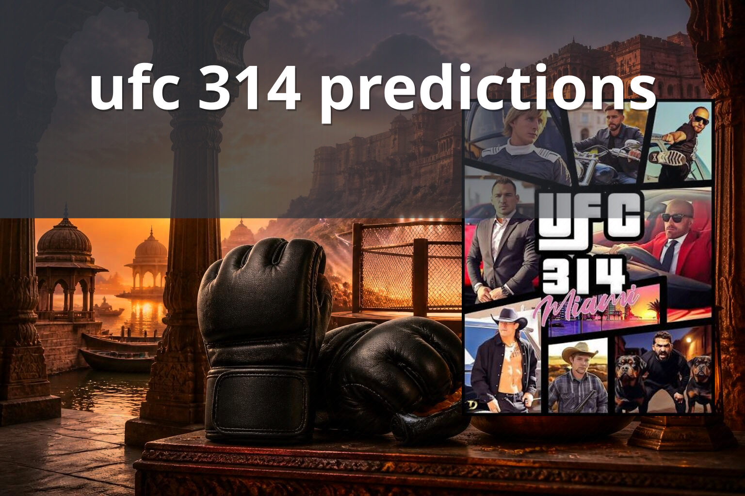 ufc 314 predictions - sportsbook