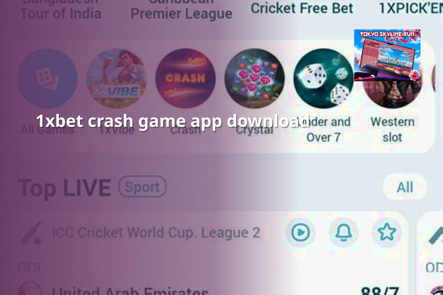 1xbet crash game app download - gaming_brand