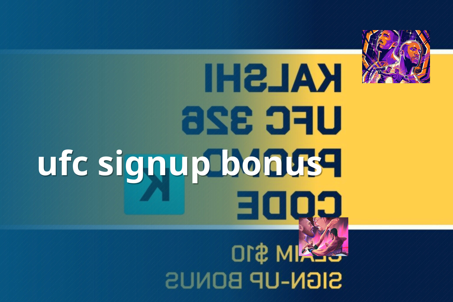 ufc signup bonus - sportsbook