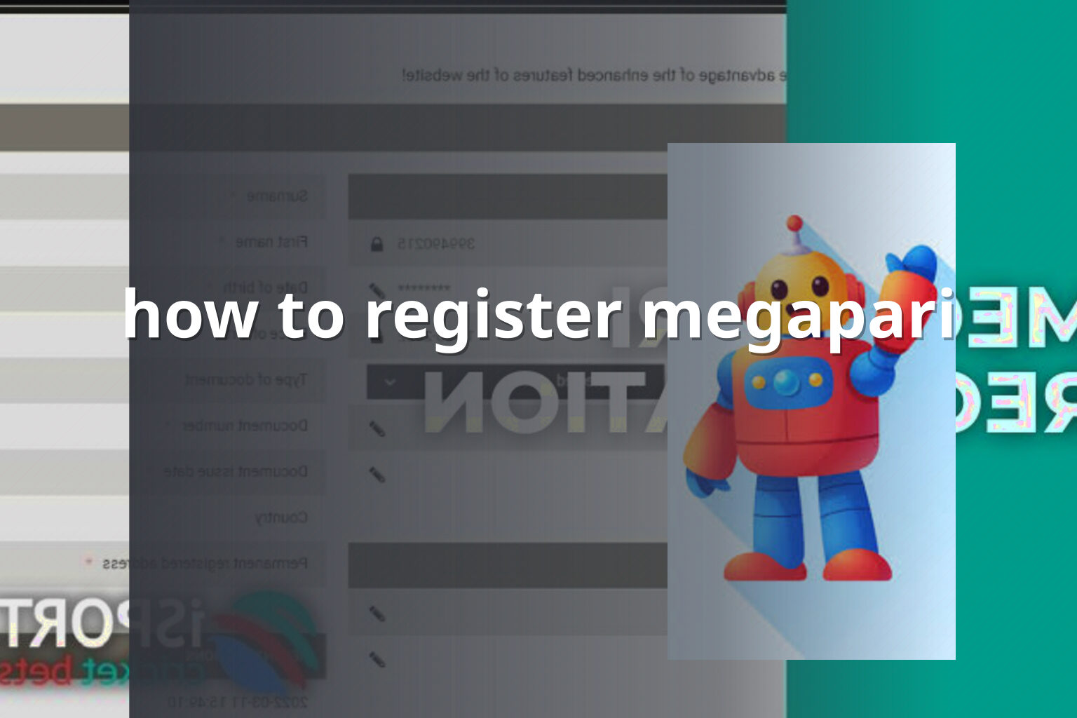 how to register megapari - gaming_brand