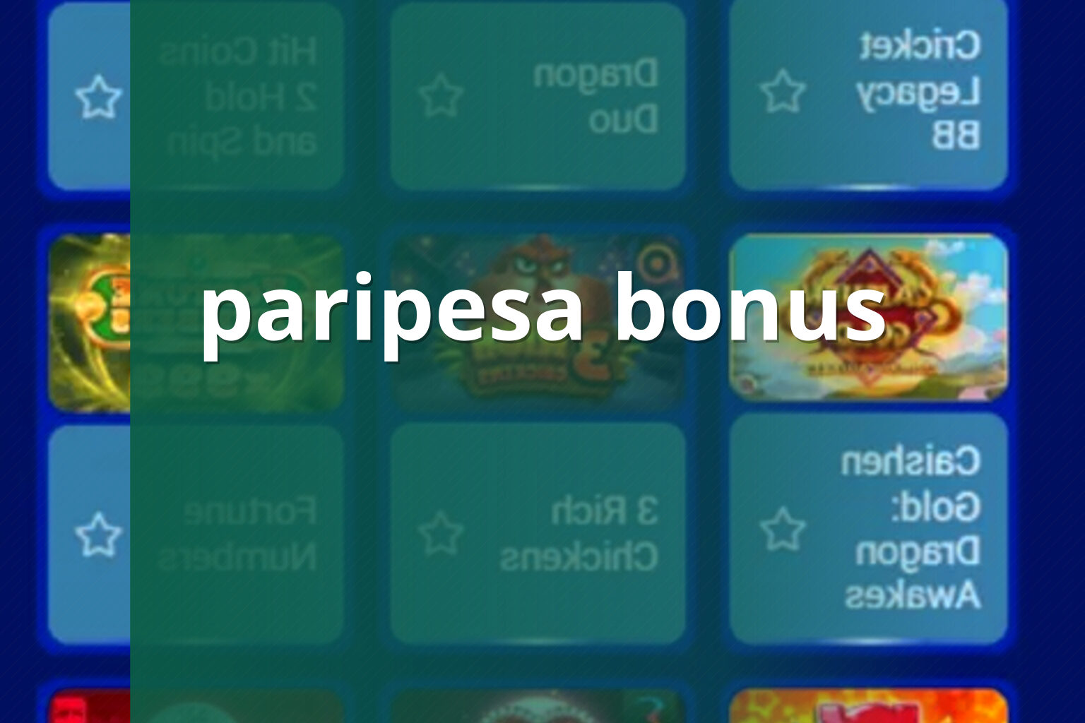 paripesa bonus - gaming_brand
