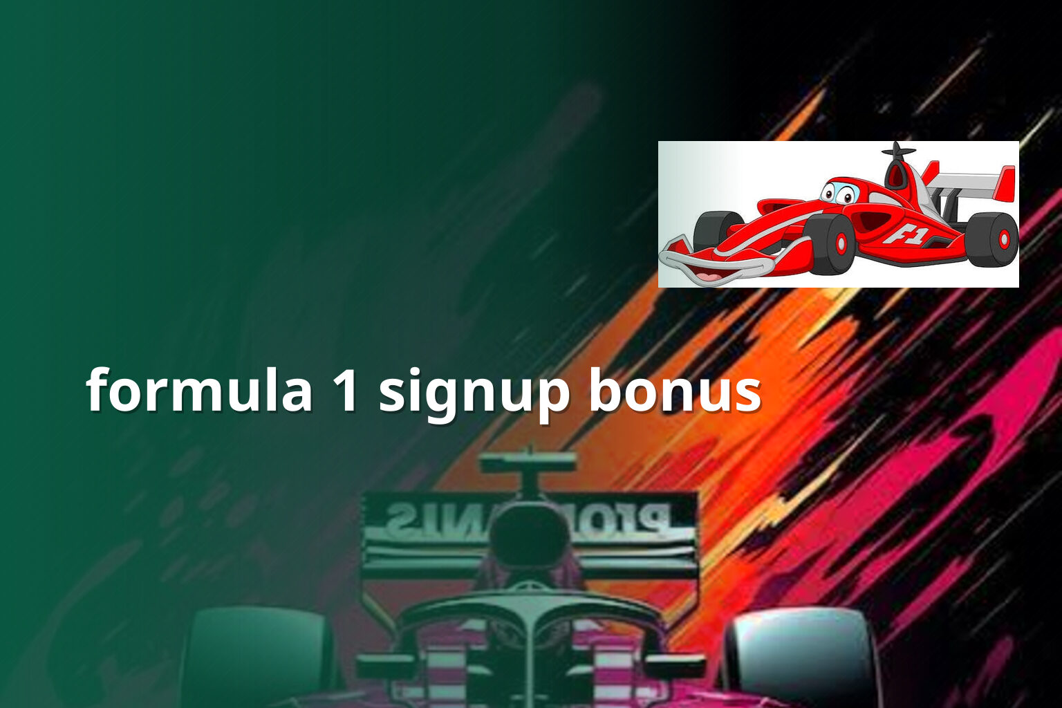 formula 1 signup bonus - sportsbook