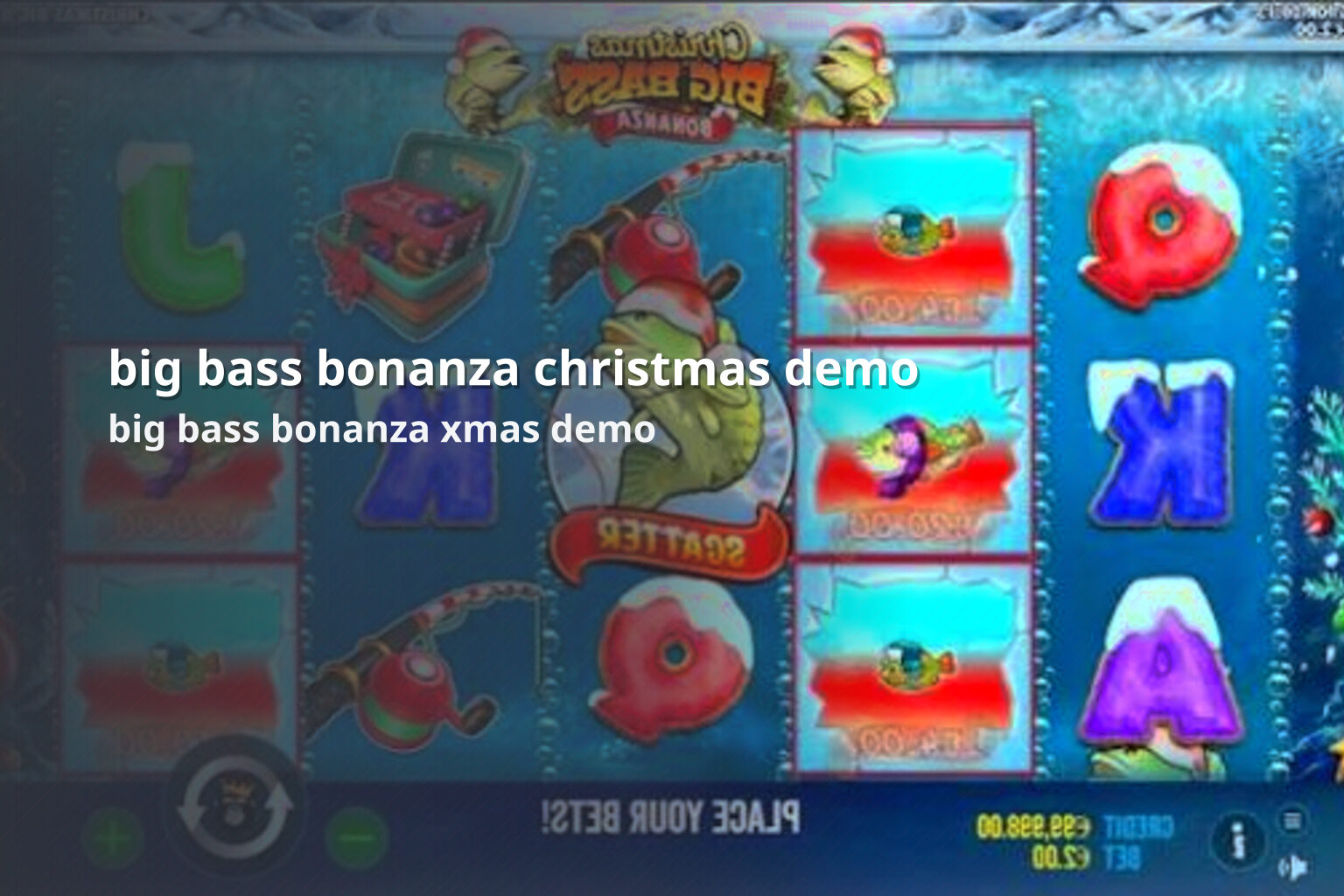 big bass bonanza christmas demo - slots
