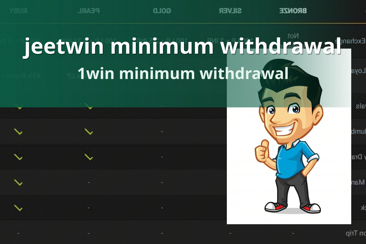 jeetwin minimum withdrawal - gaming_brand