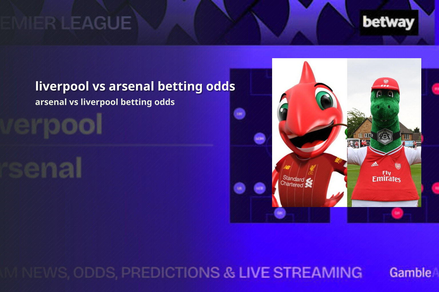liverpool vs arsenal betting odds - sportsbook