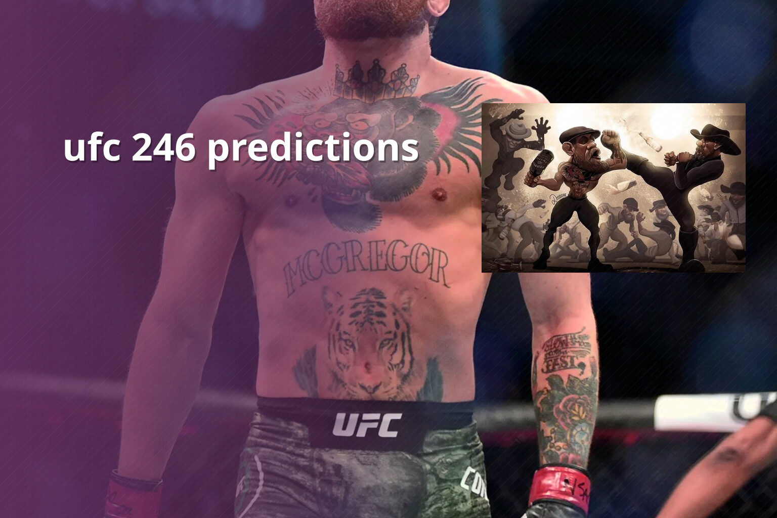 ufc 246 predictions - sportsbook