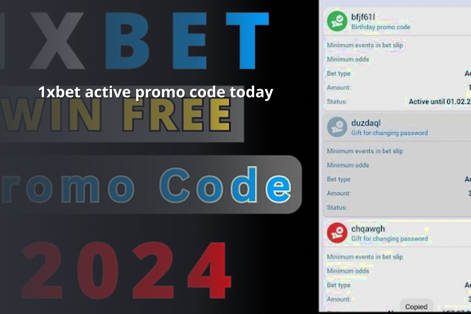 1xbet active promo code today - gaming_brand