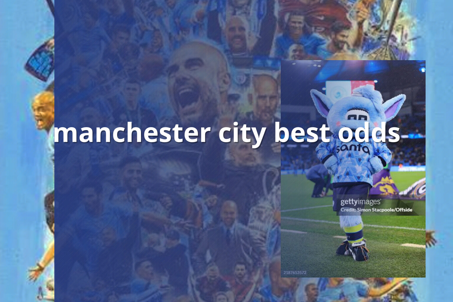 manchester city best odds - sportsbook