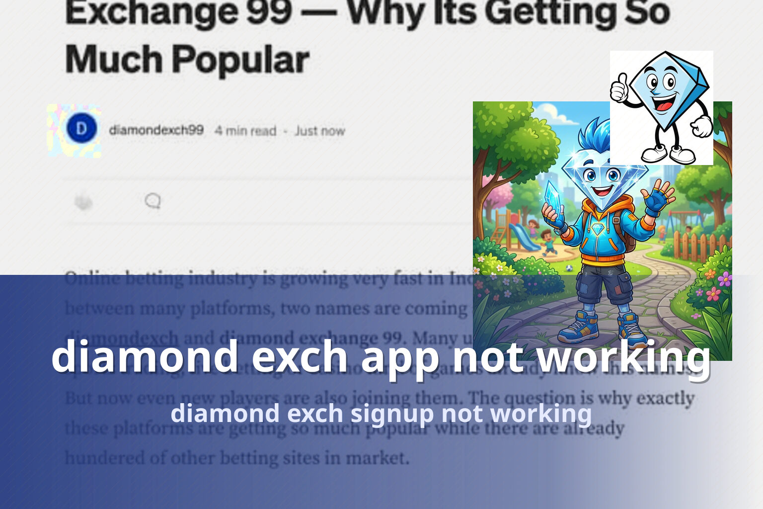 diamond exch app not working diamond exch signup not working