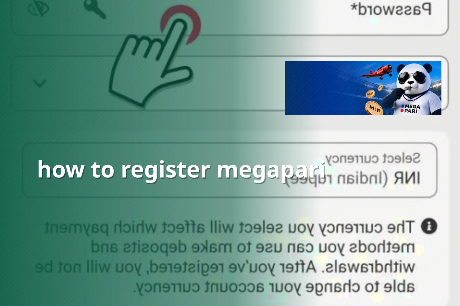 how to register megapari - gaming_brand