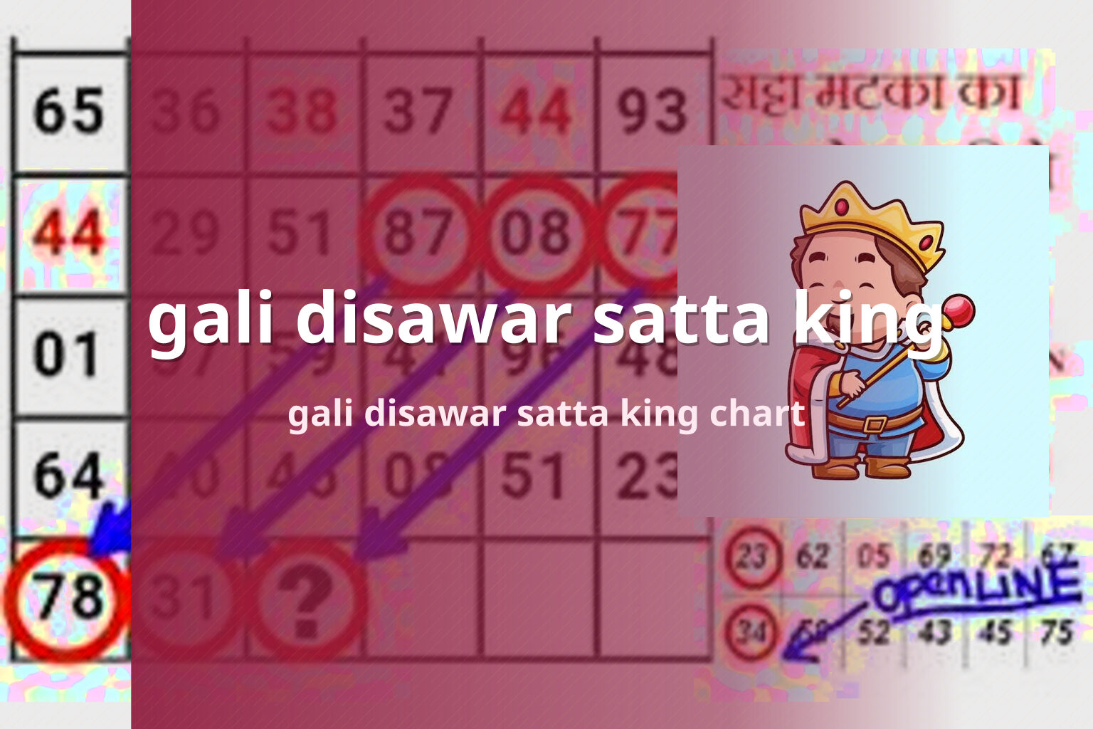 gali disawar satta king gali disawar satta king chart