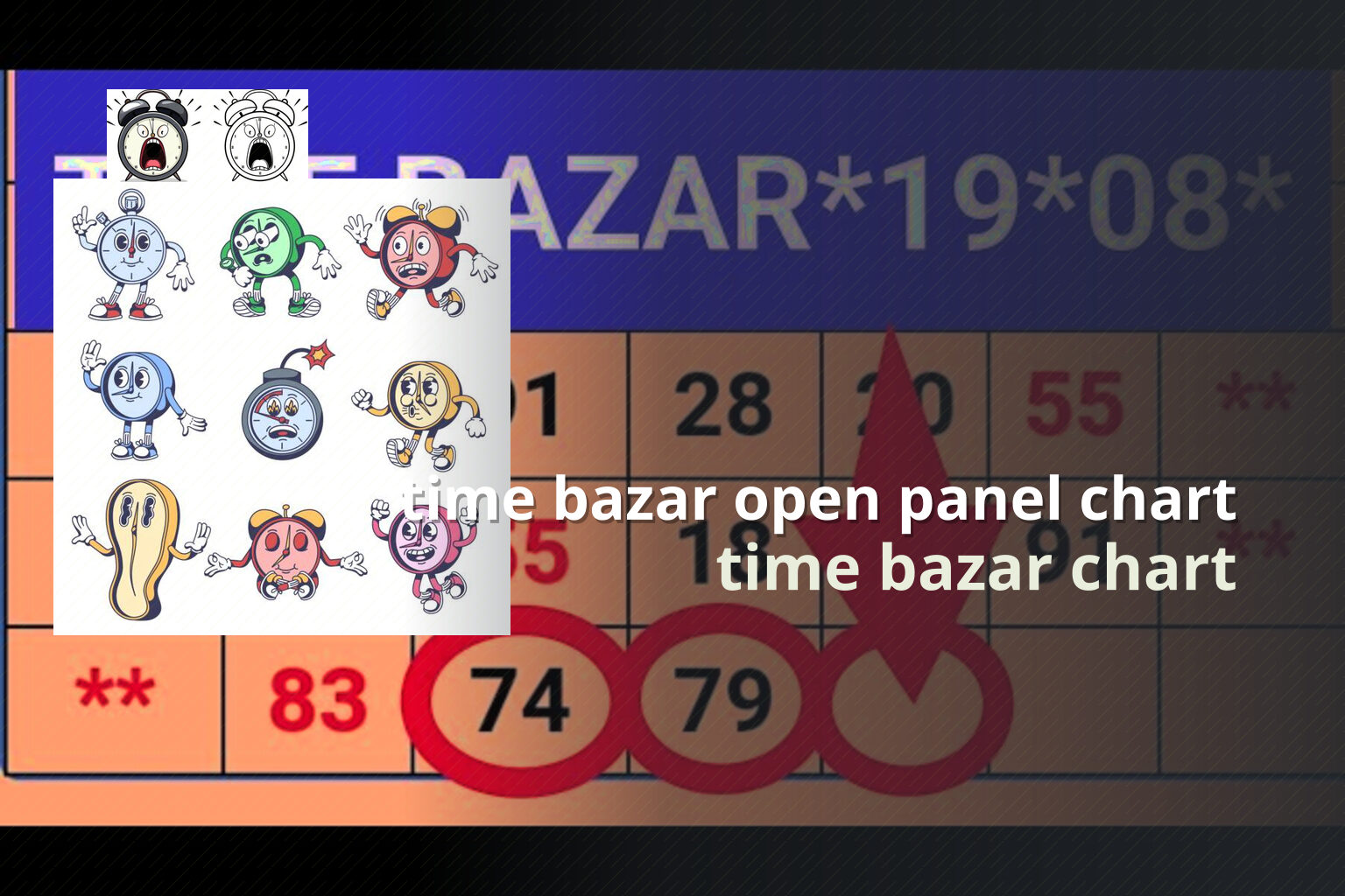 time bazar open panel chart - matka_satta