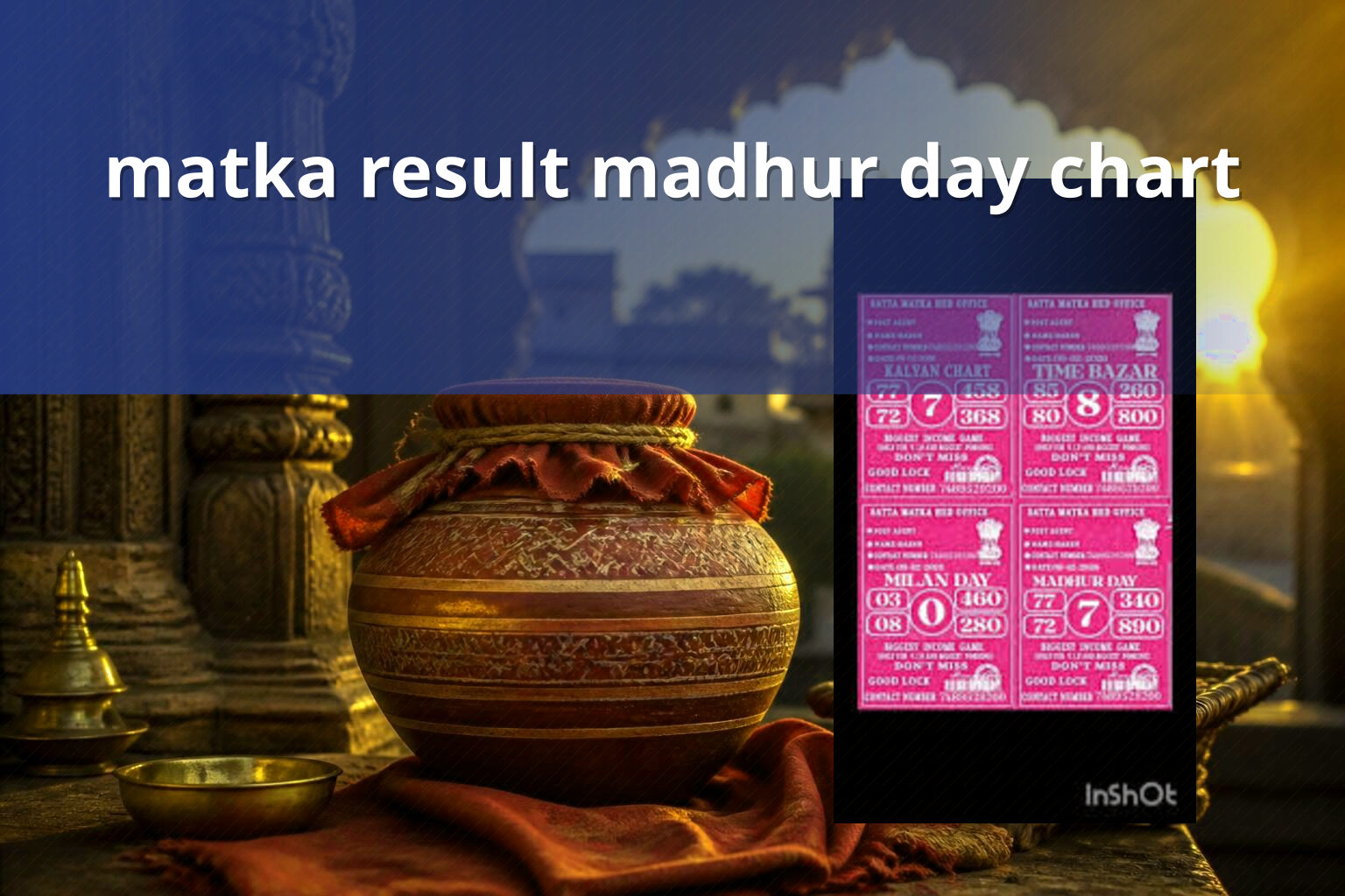 matka result madhur day chart - matka_satta