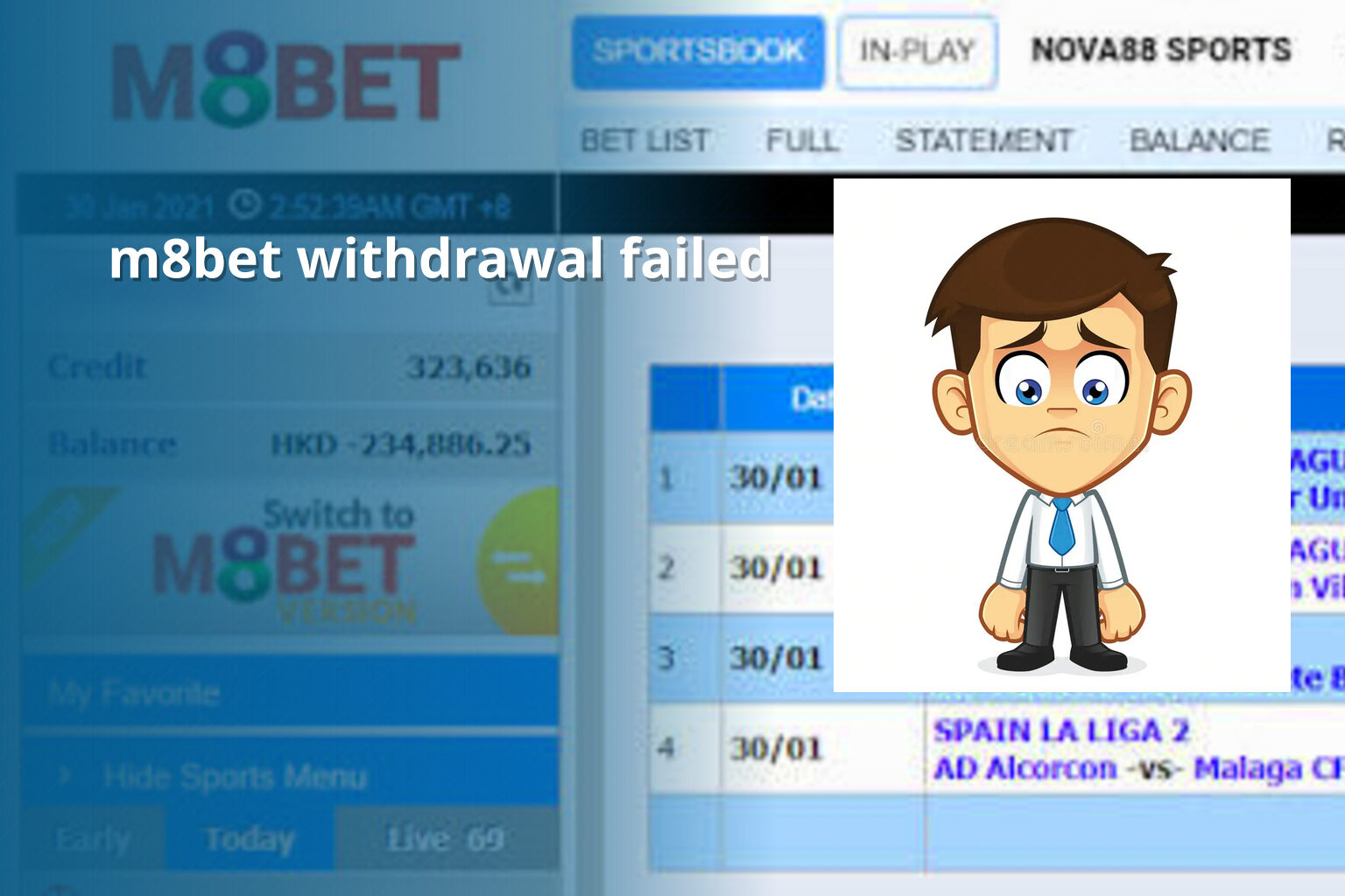 m8bet withdrawal failed - online gaming transaction support