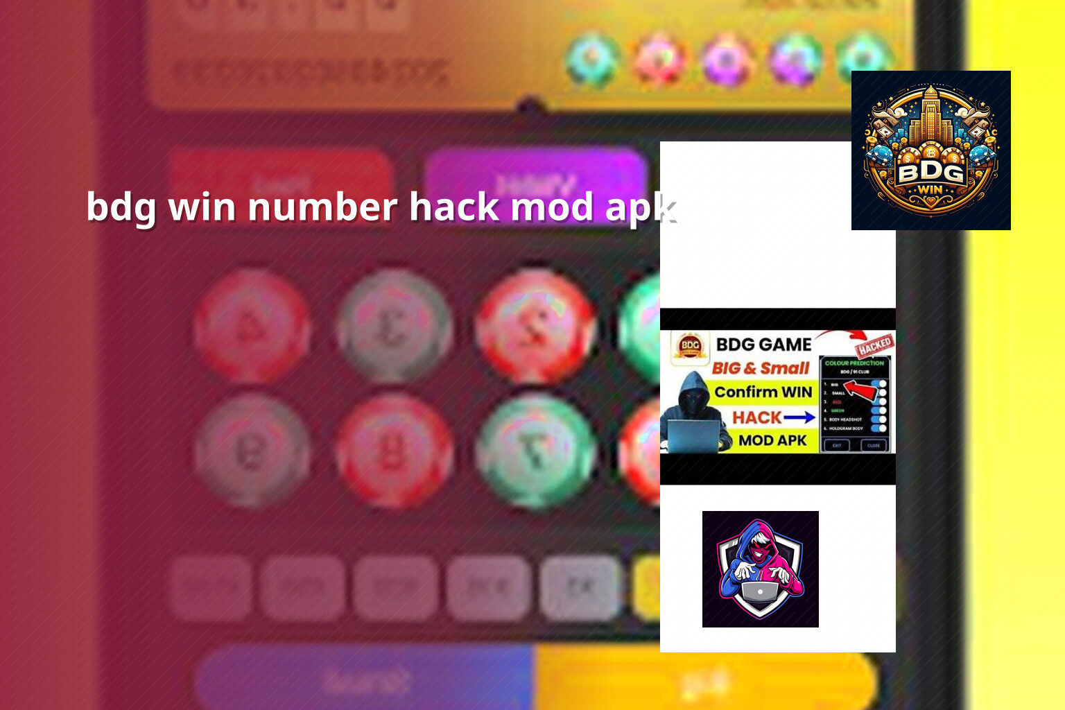bdg win number hack mod apk - online_gaming