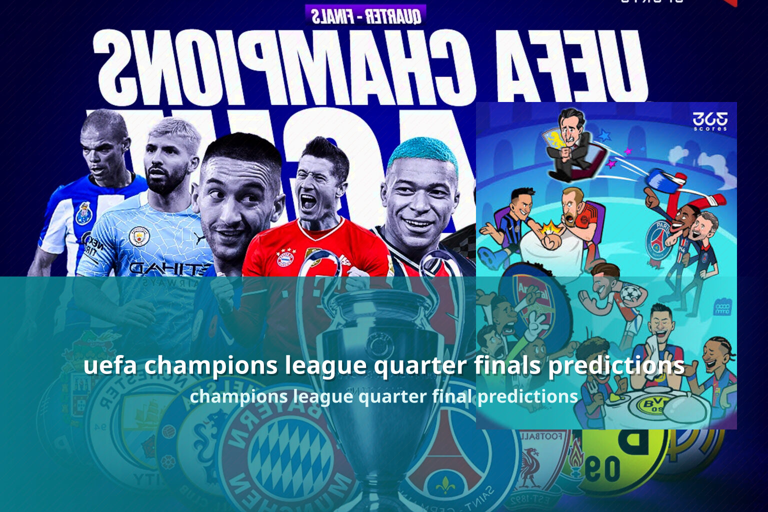 uefa champions league quarter finals predictions - sportsbook