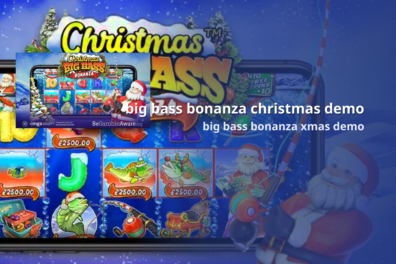 big bass bonanza christmas demo big bass bonanza xmas demo