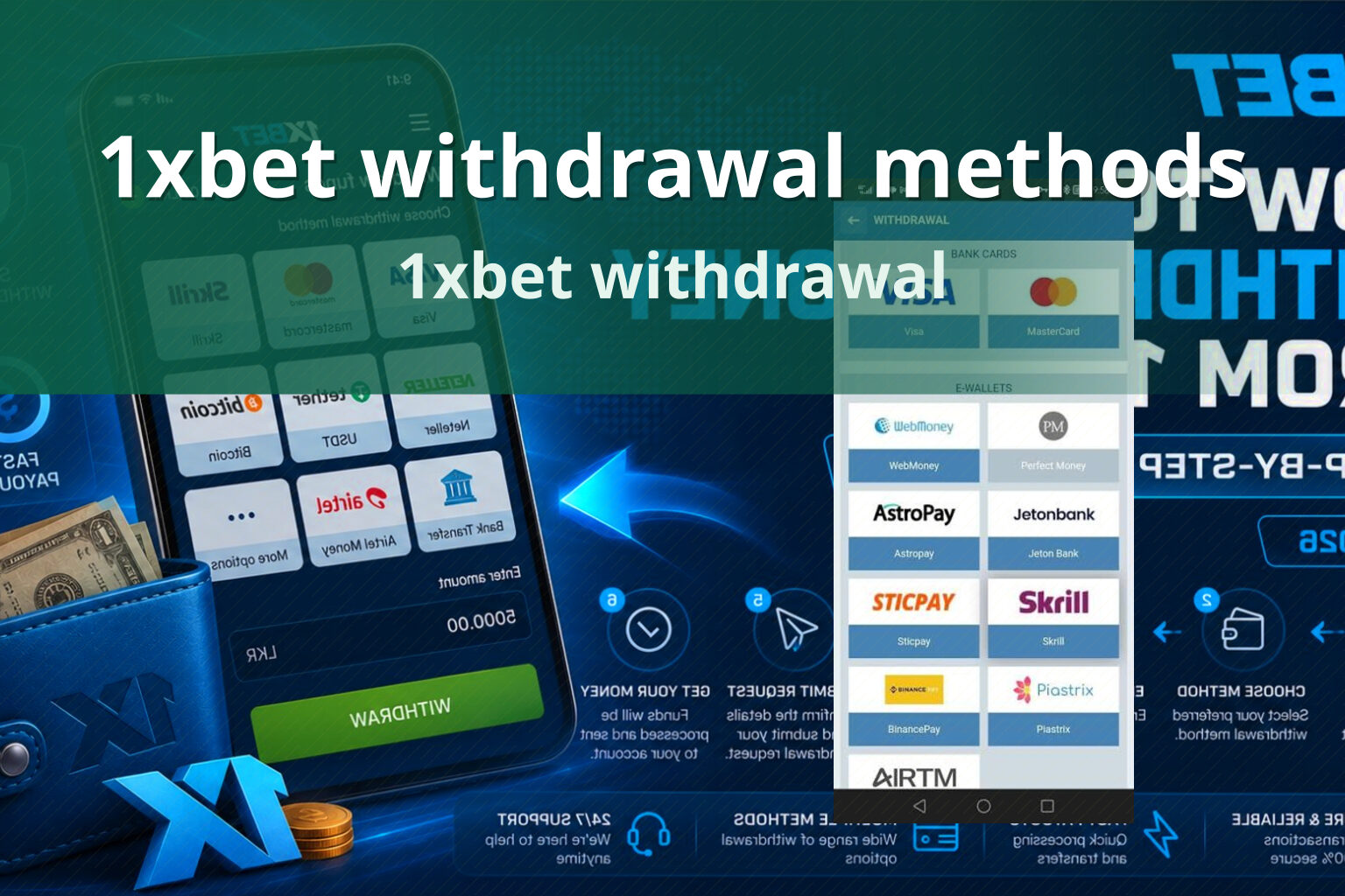 1xbet withdrawal methods 1xbet withdrawal