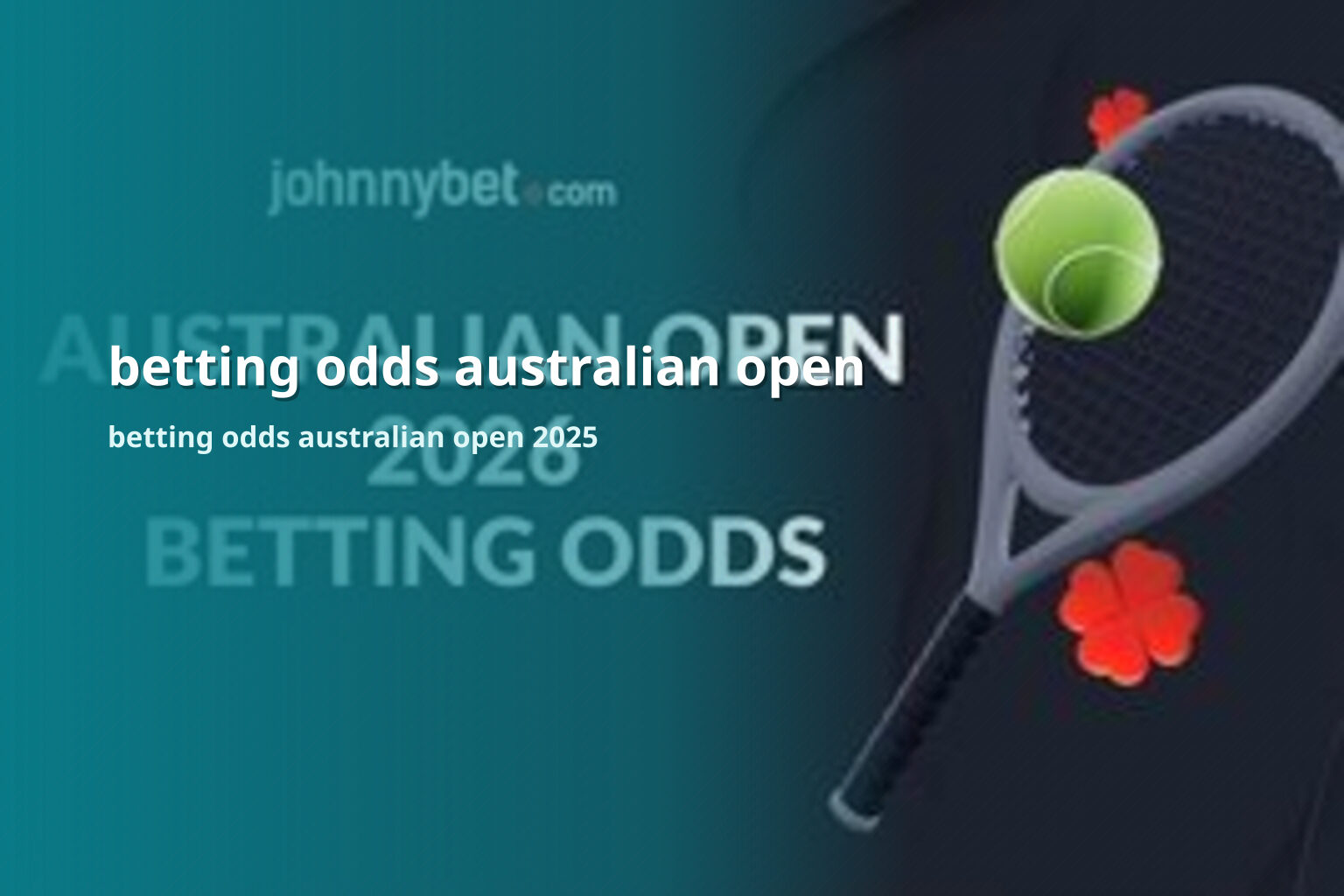 betting odds australian open - sportsbook