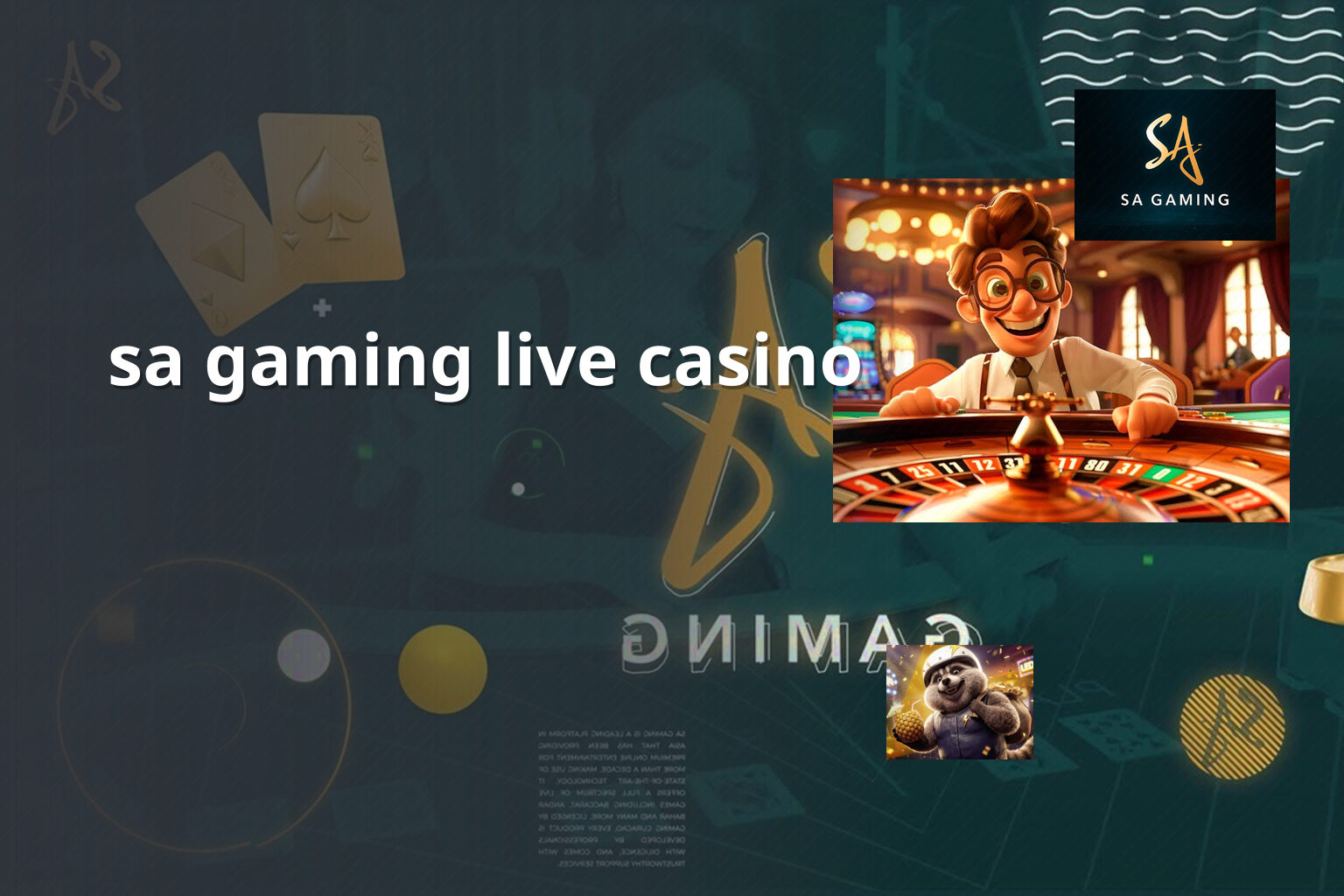sa gaming live casino - slots