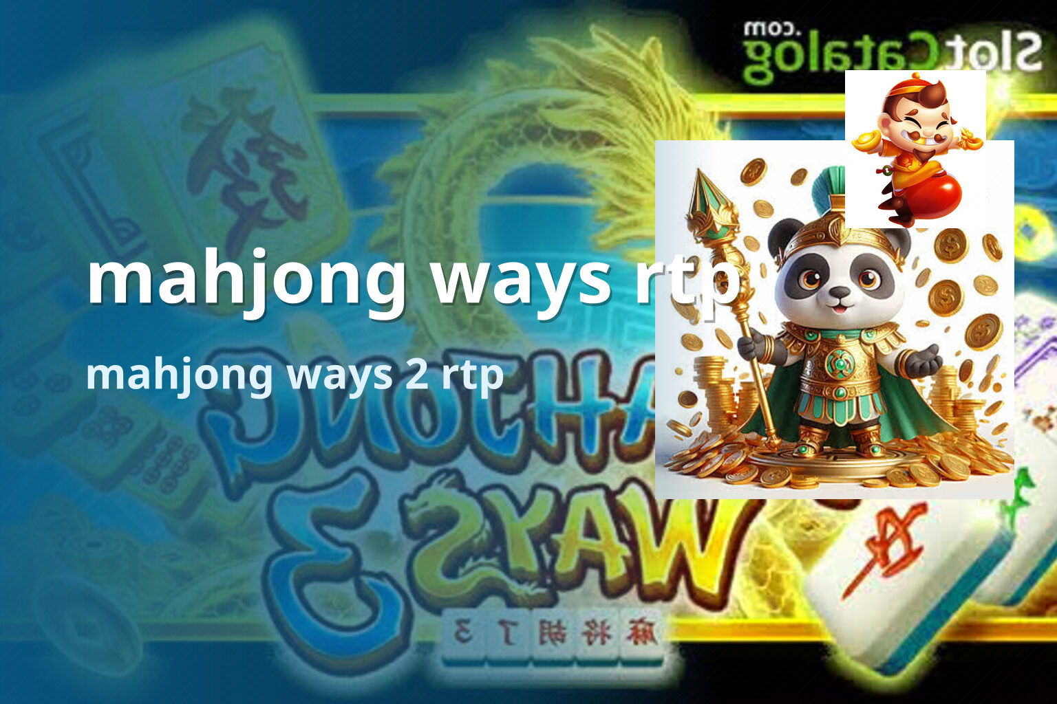 mahjong ways rtp - slots
