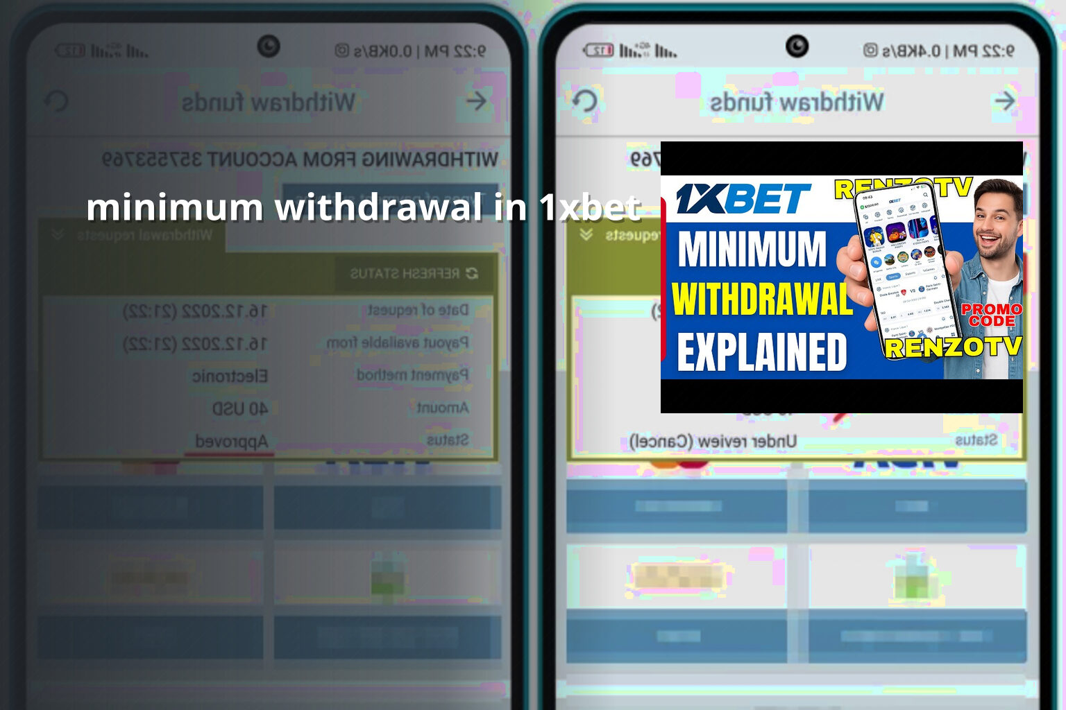 minimum withdrawal in 1xbet - gaming_brand