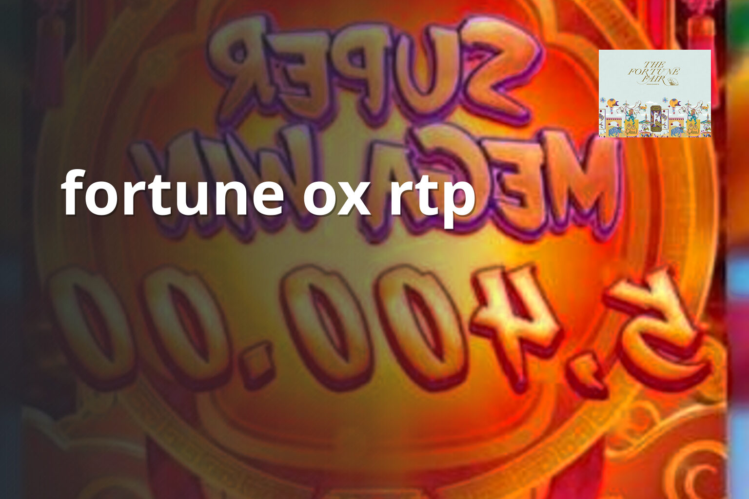 fortune ox rtp - slots