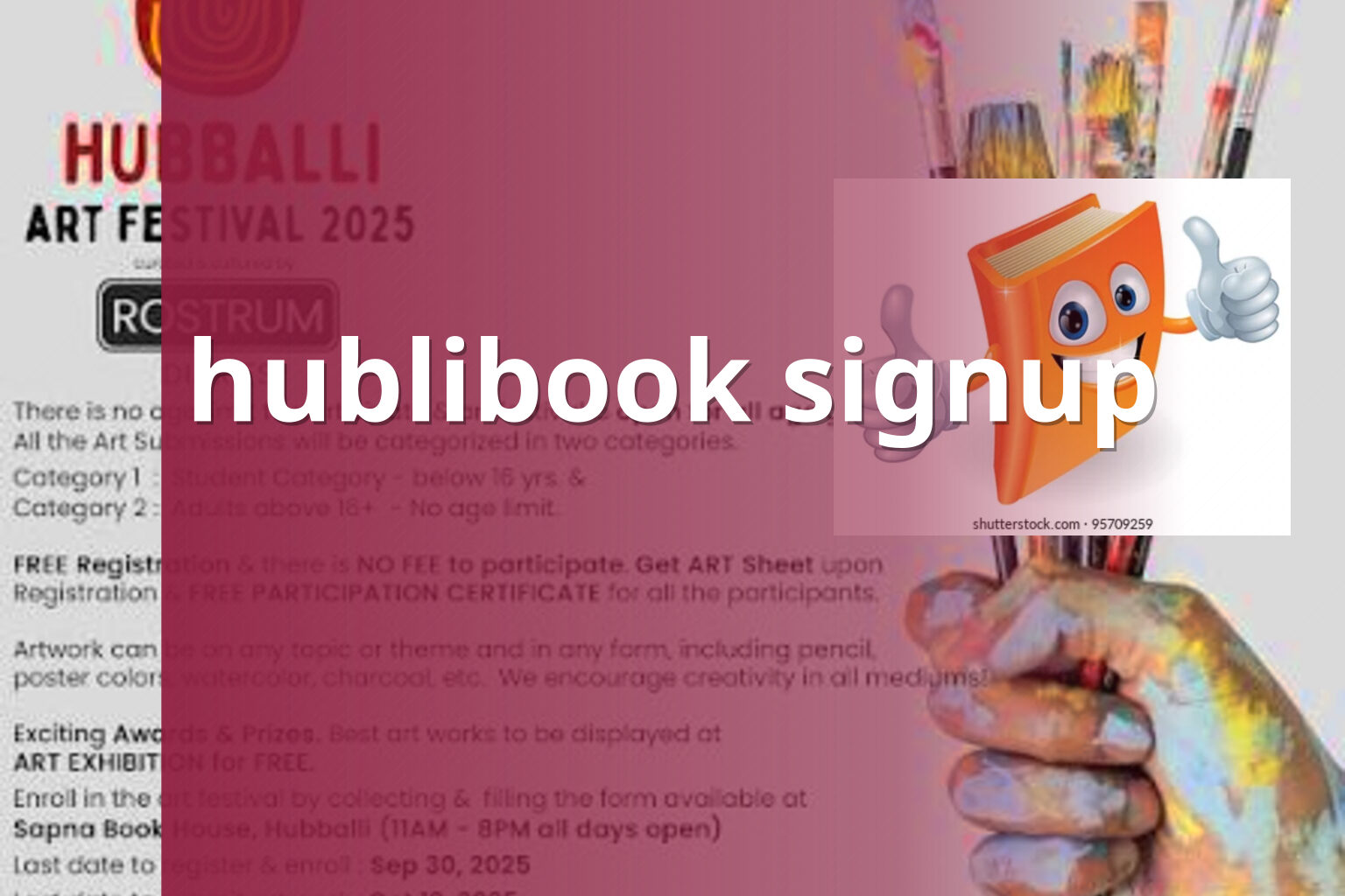 hublibook signup - gaming_brand