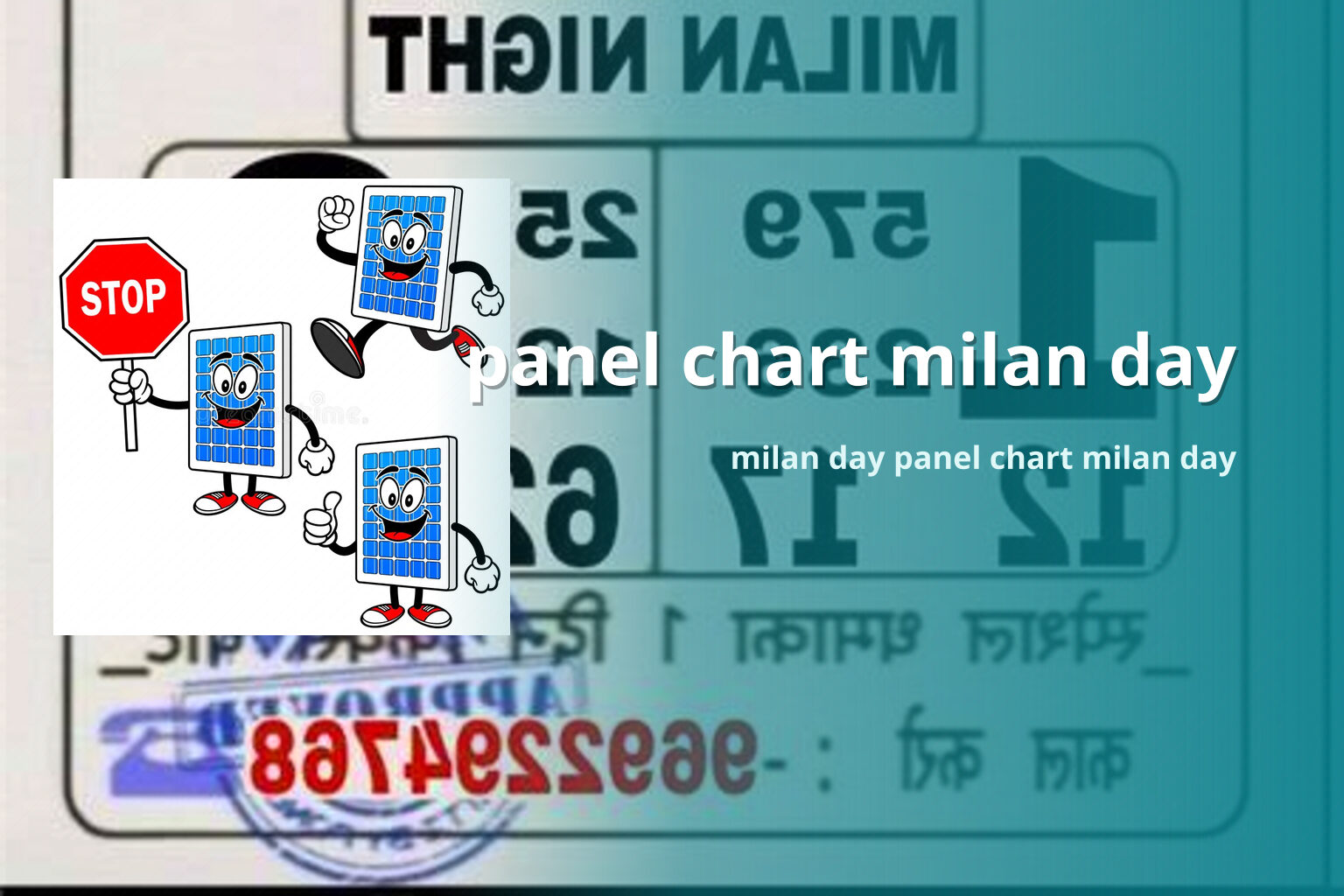 panel chart milan day milan day panel chart milan day