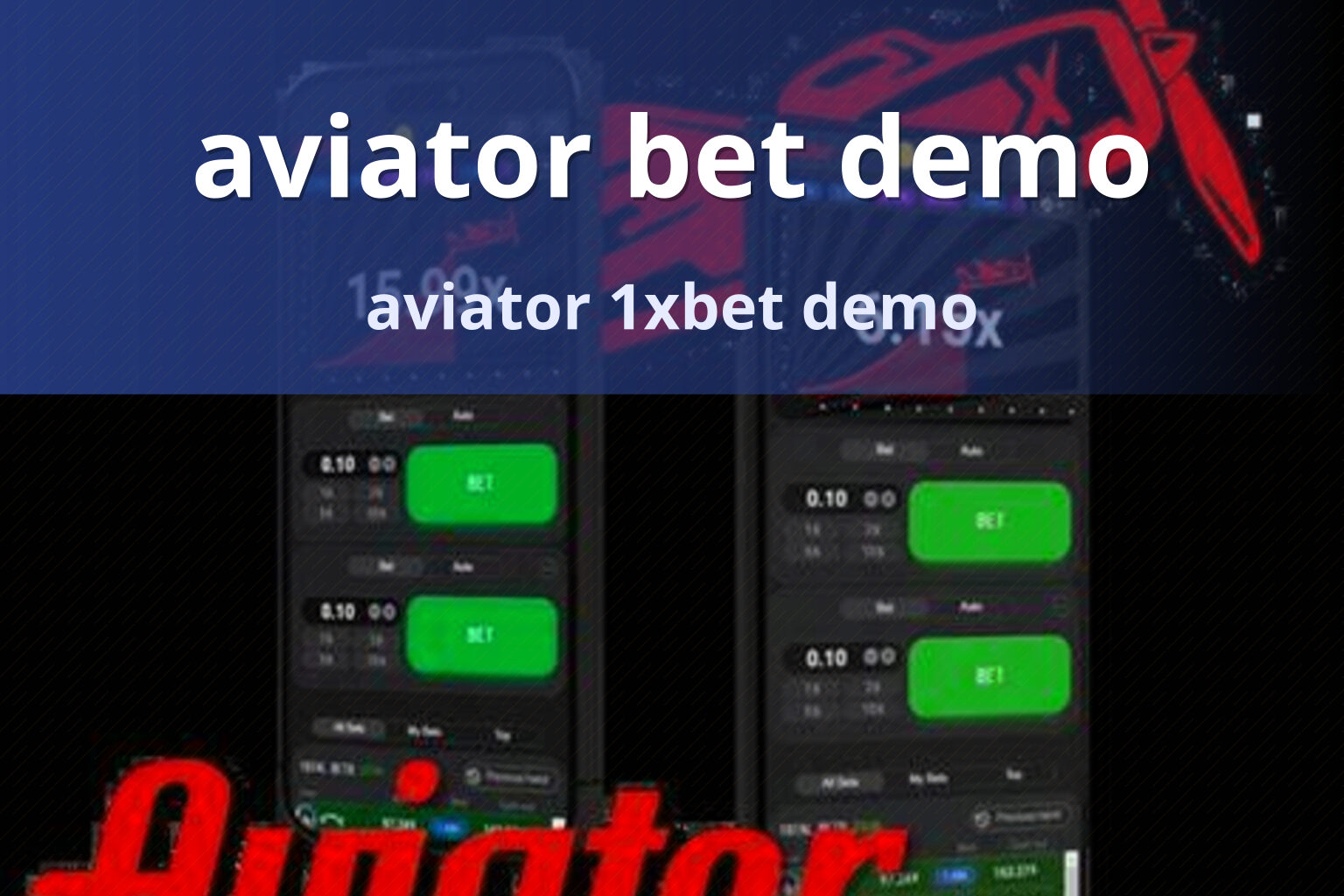 aviator bet demo aviator 1xbet demo