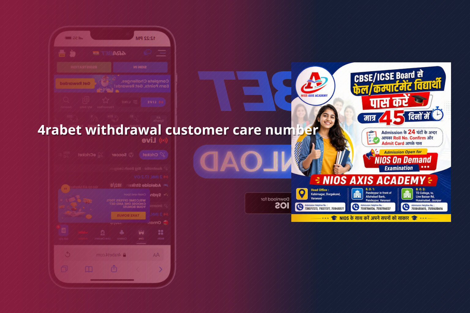 4rabet withdrawal customer care number - gaming_brand