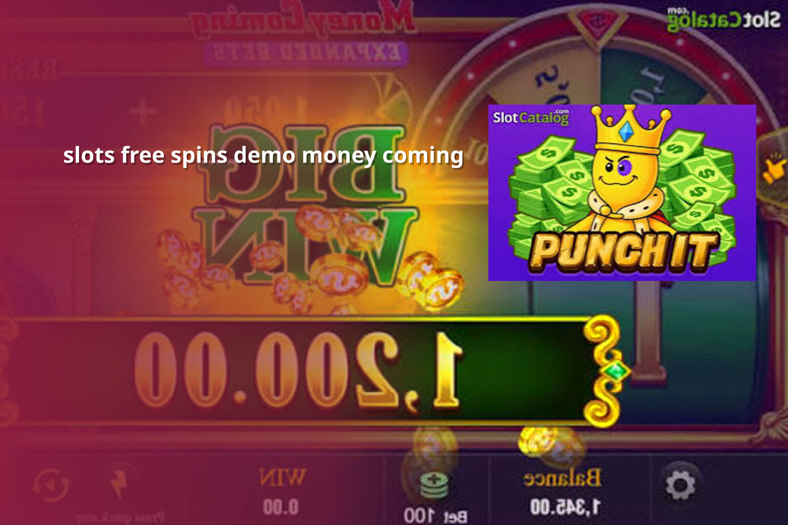 slots free spins demo money coming - slots