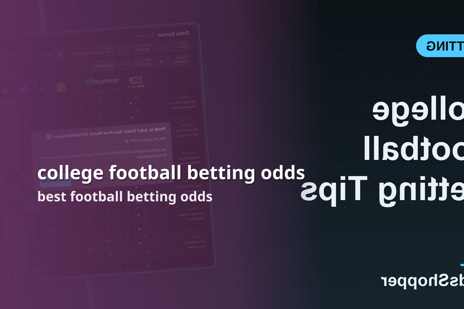college football betting odds best football betting odds