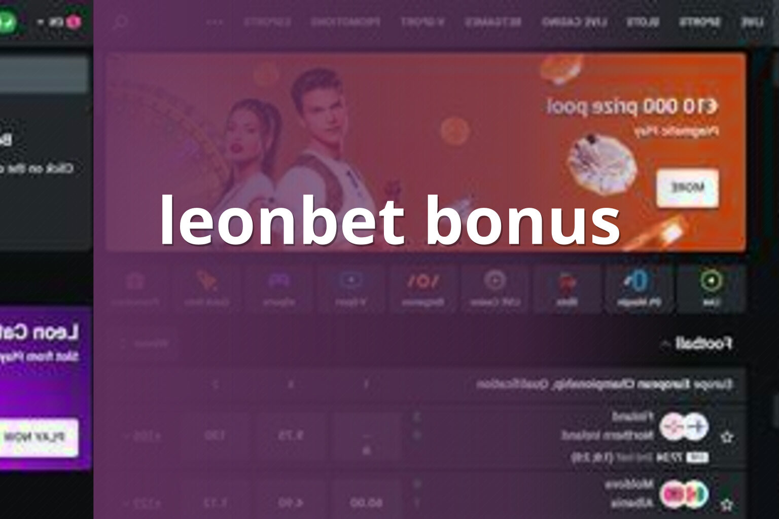 leonbet bonus - gaming_brand